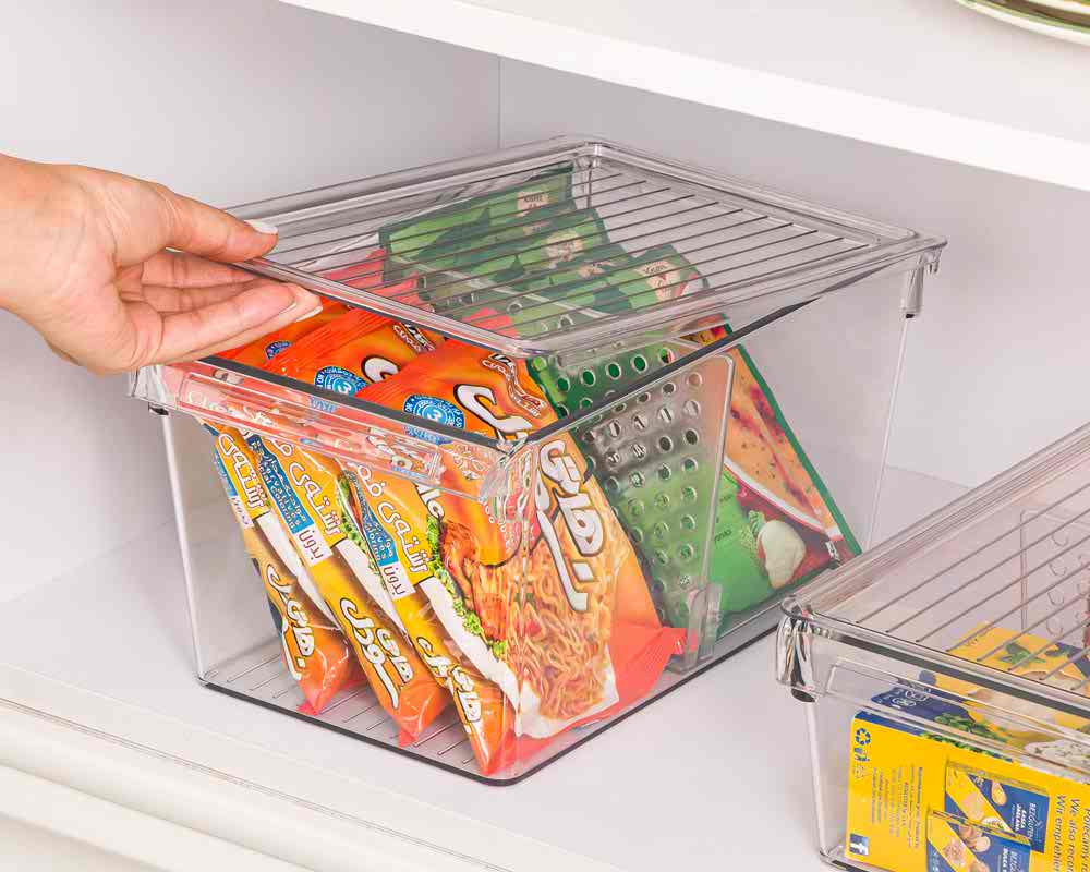 نظم دهنده یخچال پلاستیکی