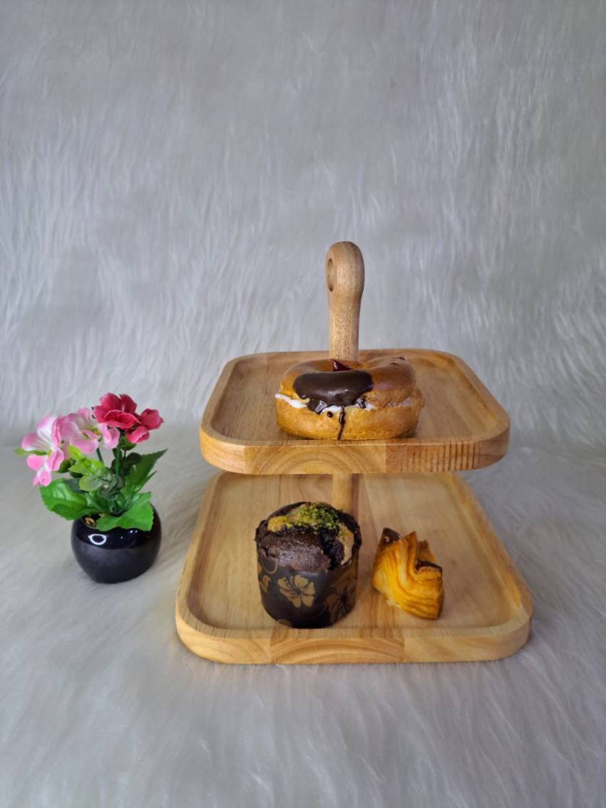 شیرینی خوری چوبی یک طبقه و دو طبقه