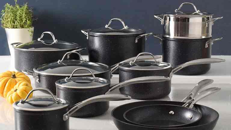 قابلمه گرانیتی مشکی