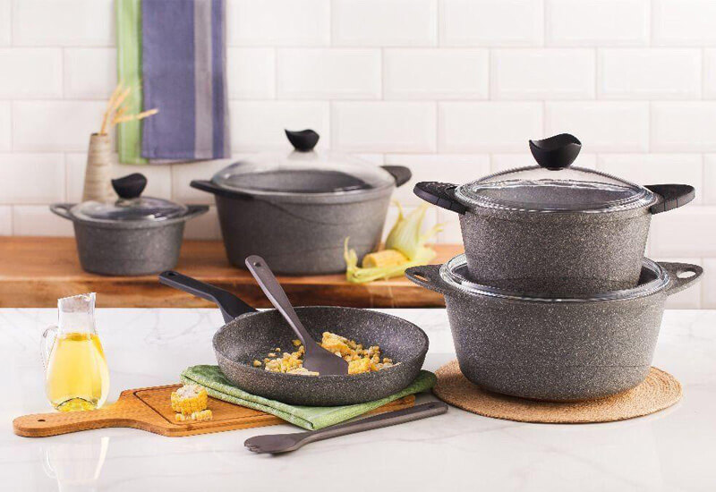 سرویس قابلمه بایو گرانیتی طوسی