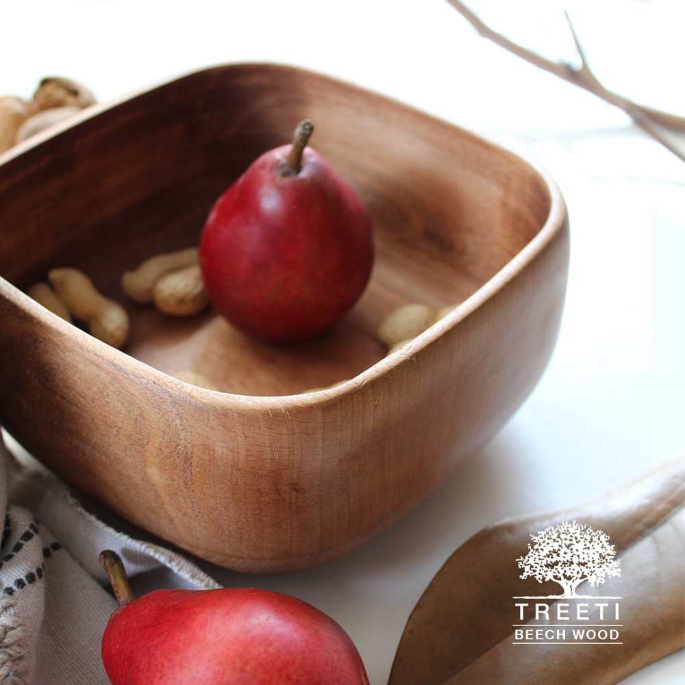 ظرف میوه چوبی