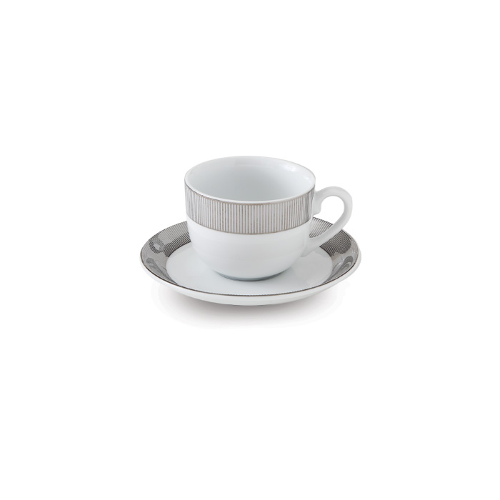 سرویس چای خوری پالادیوم چینی زرین 12 پارچه ایتالیا اف