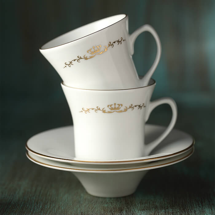 سرویس چای‌خوری کوئین چینی زرین