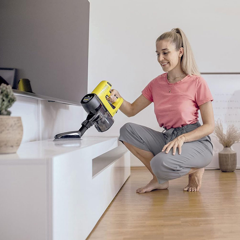 عملکرد و کارایی  جاروی شارژی VC4 Cordless 