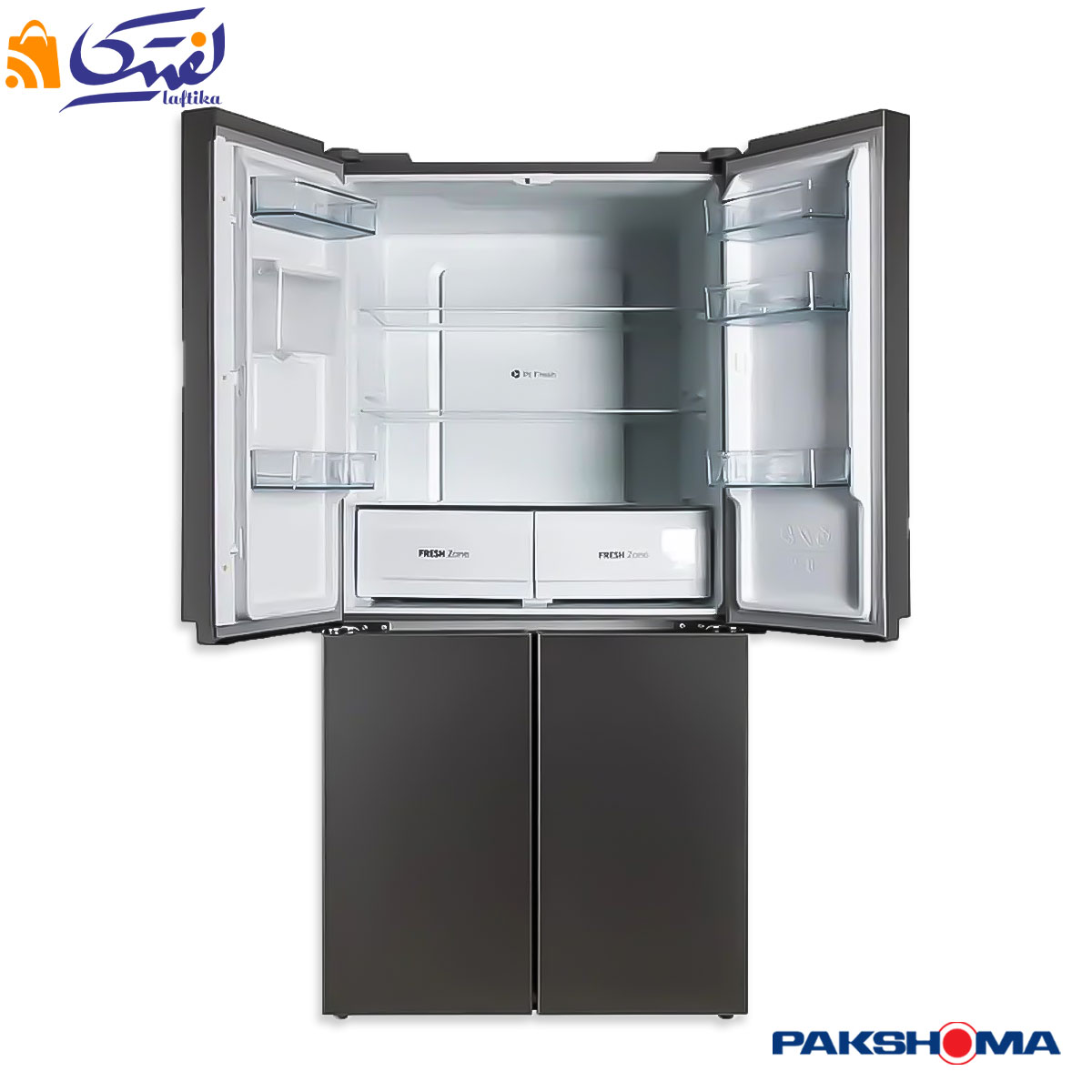 ظرفیت یخچال فریزر E7 RDP 530 پاکشوما