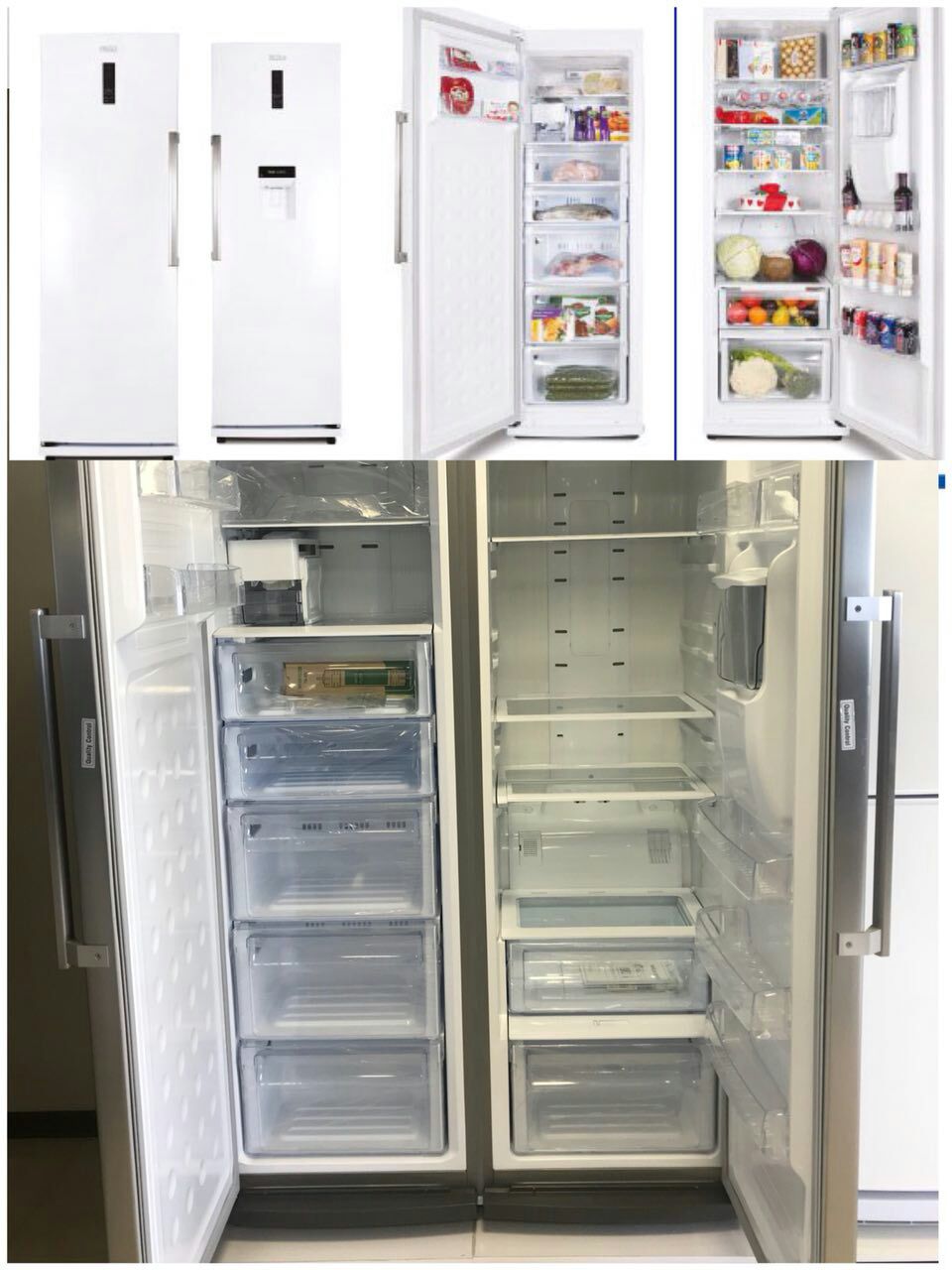 یخچال فریزر دو قلو با آبسردکن و یخساز (With Water & Ice Dispenser)