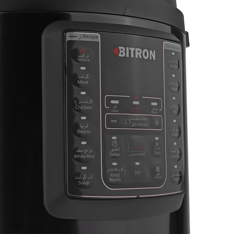 خرید پلوپز برقی برند بایترون با پنل لمسی دیجیتال