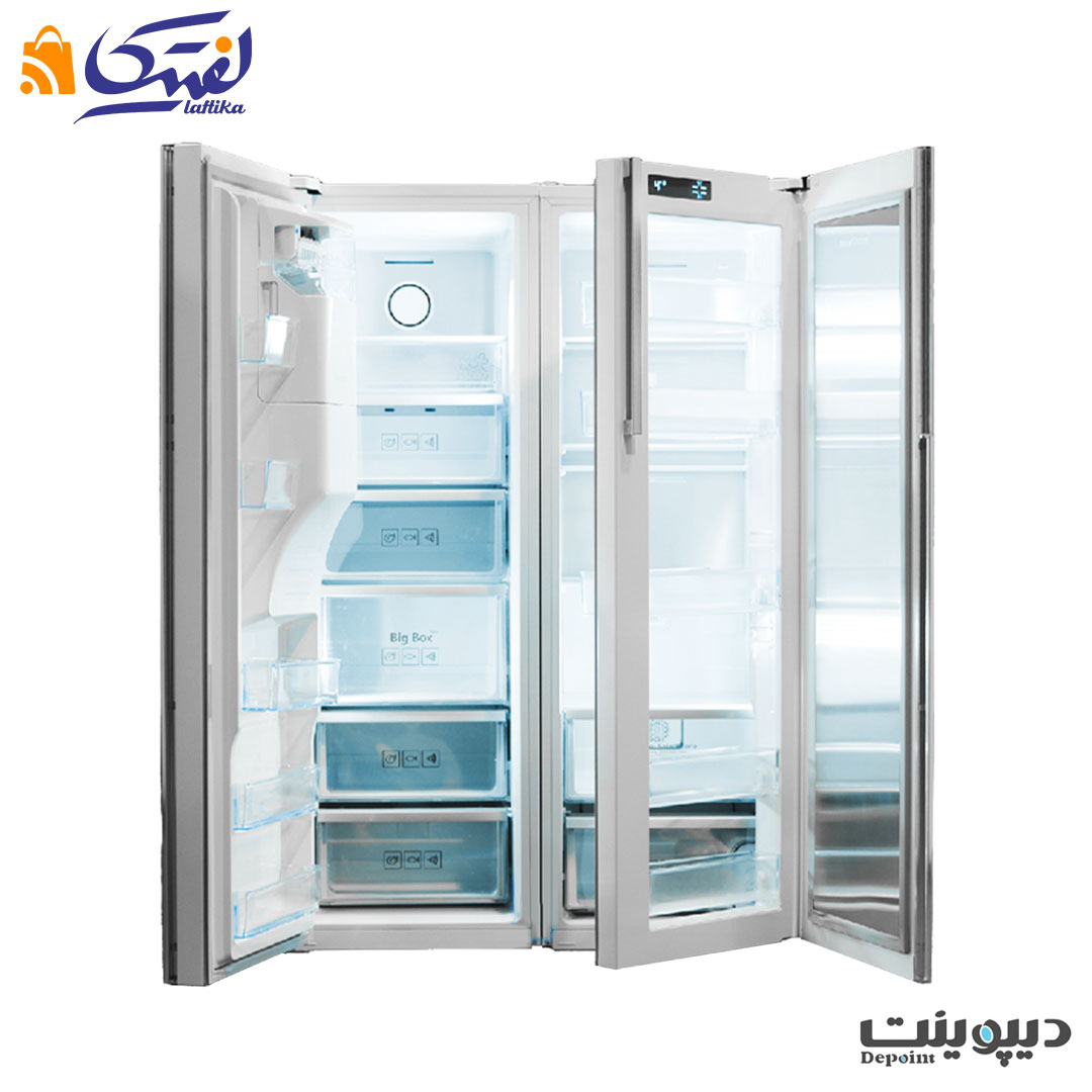 گنجایش یخچال فریزر دوقلو Explore دیپوینت