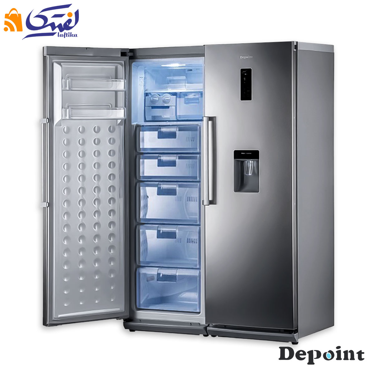 طراحی مدرن یخچال فریزر دوقلو MAX دیپوینت