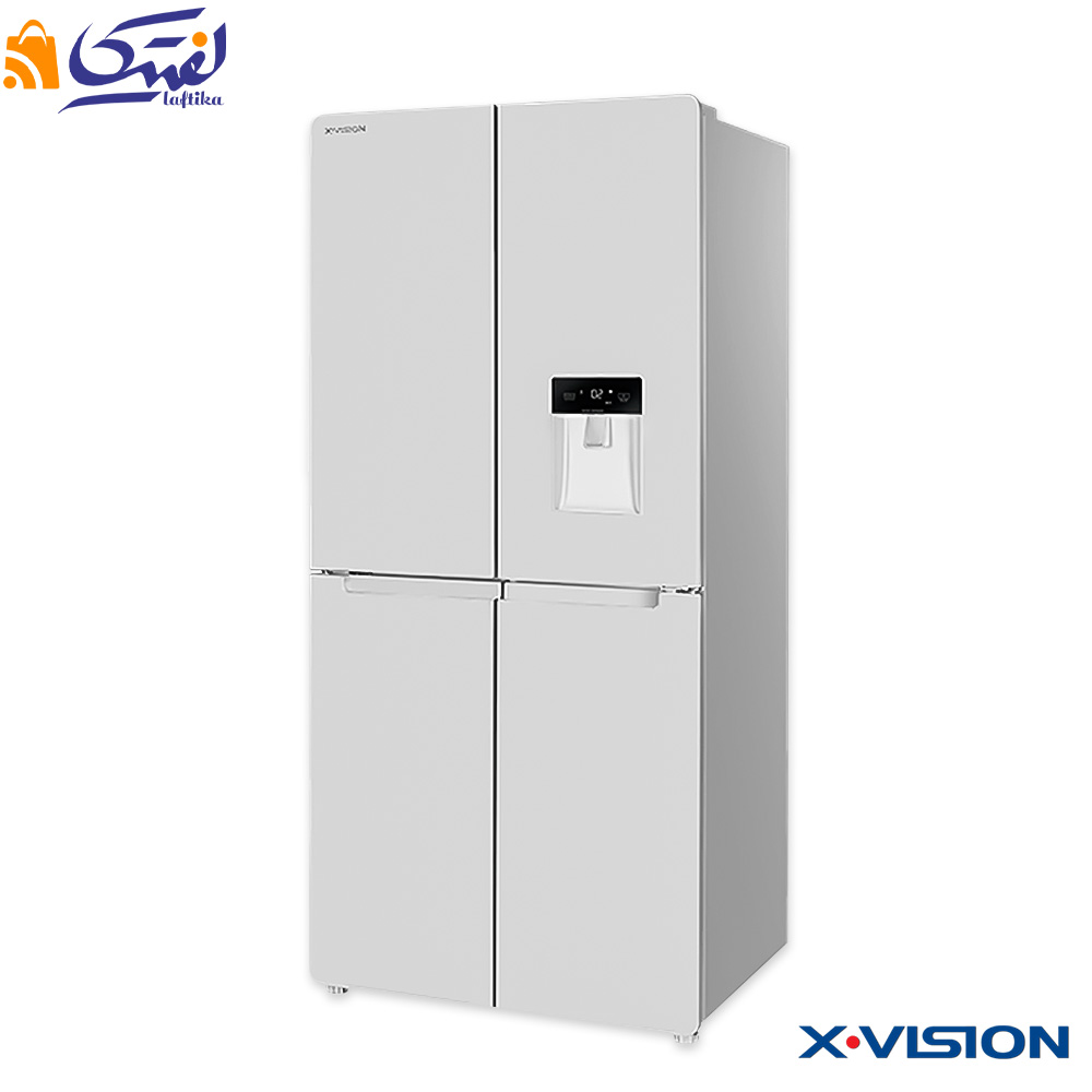 یخچال فریزر ساید بای ساید ایکس ویژن مدل TF541 مجهز به نمایشگر دیجیتال هوشمند