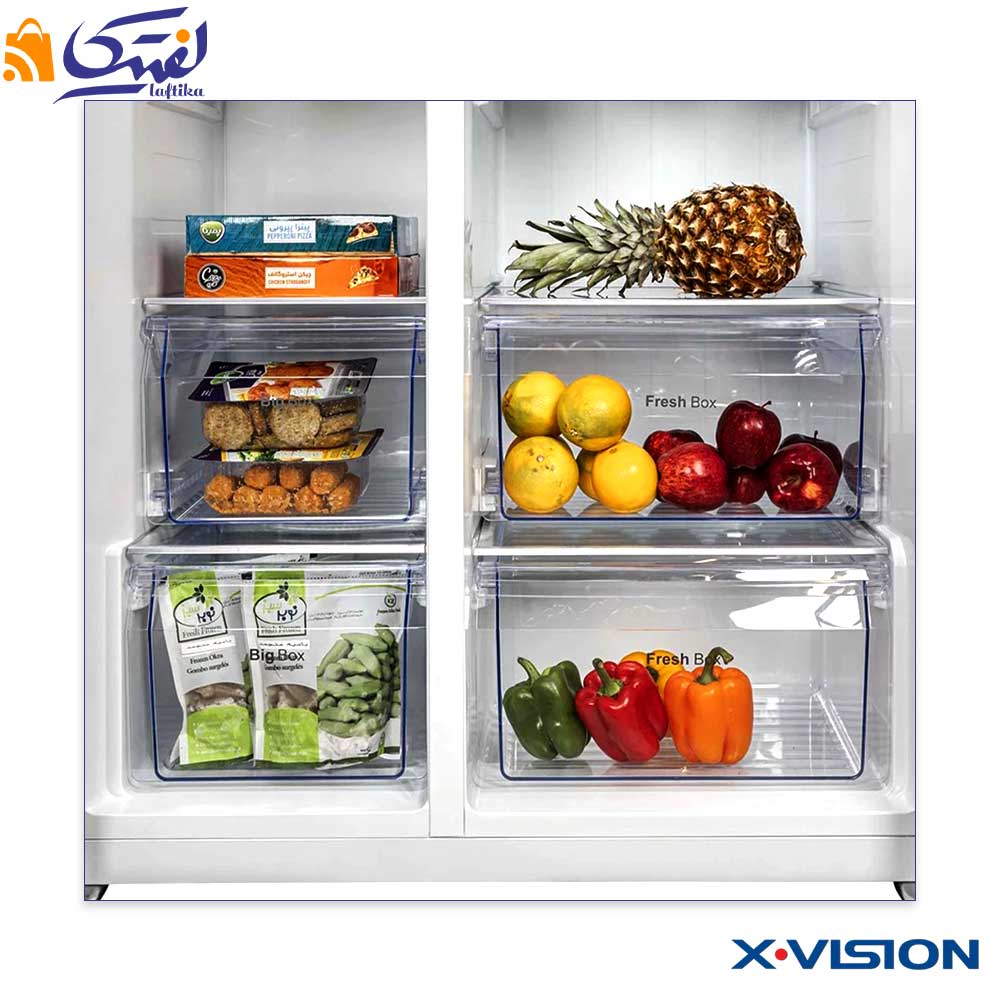 یخچال فریزر TS666 با گنجایش خالص ۵۹۷ لیتر