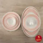 سرویس غذاخوری چینی زرین شهرزاد ماربلا 6 نفره