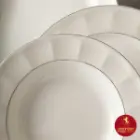 سرویس غذاخوری چینی زرین نئوکلاسیک طرح فانتزیا 6 نفره
