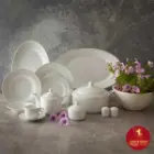 معرفی سرویس غذاخوری چینی زرین رادیانس طرح لیون 12 نفره