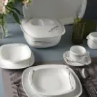 چینی زرین 12نفر کواترو آلبا طوسی پلاتینی