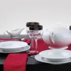 خرید سرویس 12 نفره سفید چینی زرین