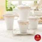 چینی-زرین-سرویس-17-پارچه-چای-خوری-وینچی-الیسه-طرح-کلودیا