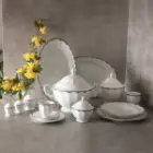 کاربردهای سرویس-چینی-زرین-103-پارچه-کامل-نئوکلاسیک-ایساتیس-پلاتینی
