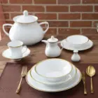 خرید سرویس چینی 108 پارچه کامل شهرزاد چینی زرین رویال