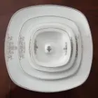 خرید سرویس چینی 27 پارچه کواترو چینی زرین مونت کارلو پلاتینی