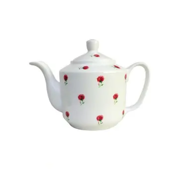 قوری-ایتالیا-6-چینی-زرین-طرح--پینک-رز-مینیاتور