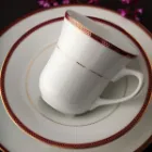 فنجان سرویس چینی زرین شهرزاد طرح سپینود ارغوانی 12 نفره 108 پارچه