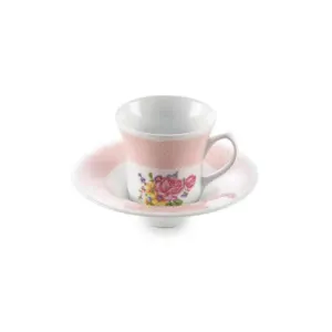 سرویس چای خوری 12 پارچه شهرزاد طرح رزالین