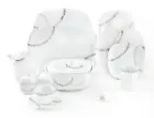چینی زرین 12 نفره کواترو گل آذین