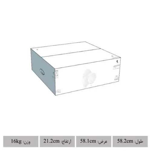 سایز  سرویس غذاخوری سری شهرزاد چینی زرین ژئومتریکال طلایی