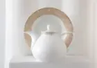 سرویس 108 پارچه سری شهرزاد چینی زرین ژئومتریکال نقره ای