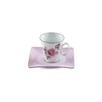 قیمت و خرید سرویس 12 پارچه چای خوری وینچی طرح رزفلاور