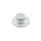 سرویس 12 پارچه چای خوری کواترو طرح مون بلان آبی