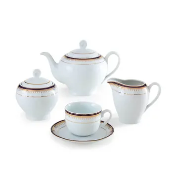 قیمت سرویس 17 پارچه چای خوری ایتالیا اف طرح خاطره