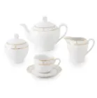 قیمت و خرید سرویس 17 پارچه چای خوری ایتالیا اف طرح رومانا