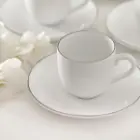 سرویس چینی 12 پارچه قهوه خوری ایتالیا چینی زرین سمن