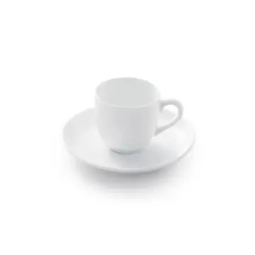 سرویس 12 پارچه قهوه خوری سفید