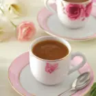 سرویس چینی 12 پارچه قهوه خوری ایتالیا چینی زرین رزفلاور
