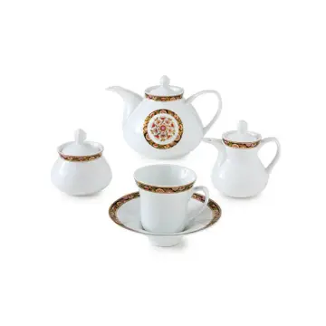 خرید قسطی سرویس چای خوری گلدن گاردن شهرزاد چینی زرین