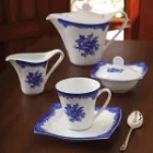 سرویس چینی 17 پارچه چای خوری آسترو چینی زرین فلورانس