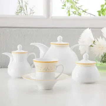 سرویس با کیفیت 18 پارچه چای خوری شهرزاد طرح جنوا