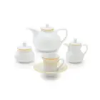 قیمت سرویس چینی 18 پارچه چای خوری شهرزاد چینی زرین جنوا