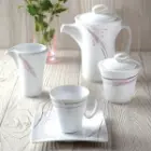 قیمت سرویس چینی 17 پارچه چایخوری وینجی چینی زرین آلبا پلاتینی