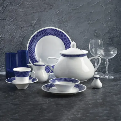 سرویس چینی 108 پارچه کامل شهرزاد چینی زرین بلومارین