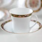 فنجان نعلبکی سرویس چینی 18 پارچه شهرزاد چینی زرین گلدن گاردن