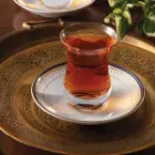 چینی زرین نعلبکی زیر استکانی طرح خاطره