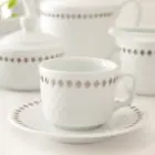 سرویس چینی زرین چای خوری رادیانس سیلور ری