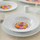 چینی زرین سرویس 6 نفره رادیانس طرح پارادایز