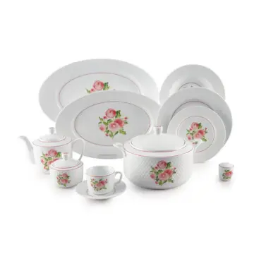 نمایش جزئیات برای سرویس چینی زرین رادیانس رزمونت 12 نفره 102 پارچه (توقف تولید)* چینی زرین 12نفره رادیانس رزمونت
