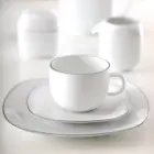 خرید اقساطی سرویس چینی 98 پارچه کامل کواترو چینی زرین سمن