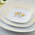 سرویس چینی27 پارچه کواترو چینی زرین والنسیا زرد